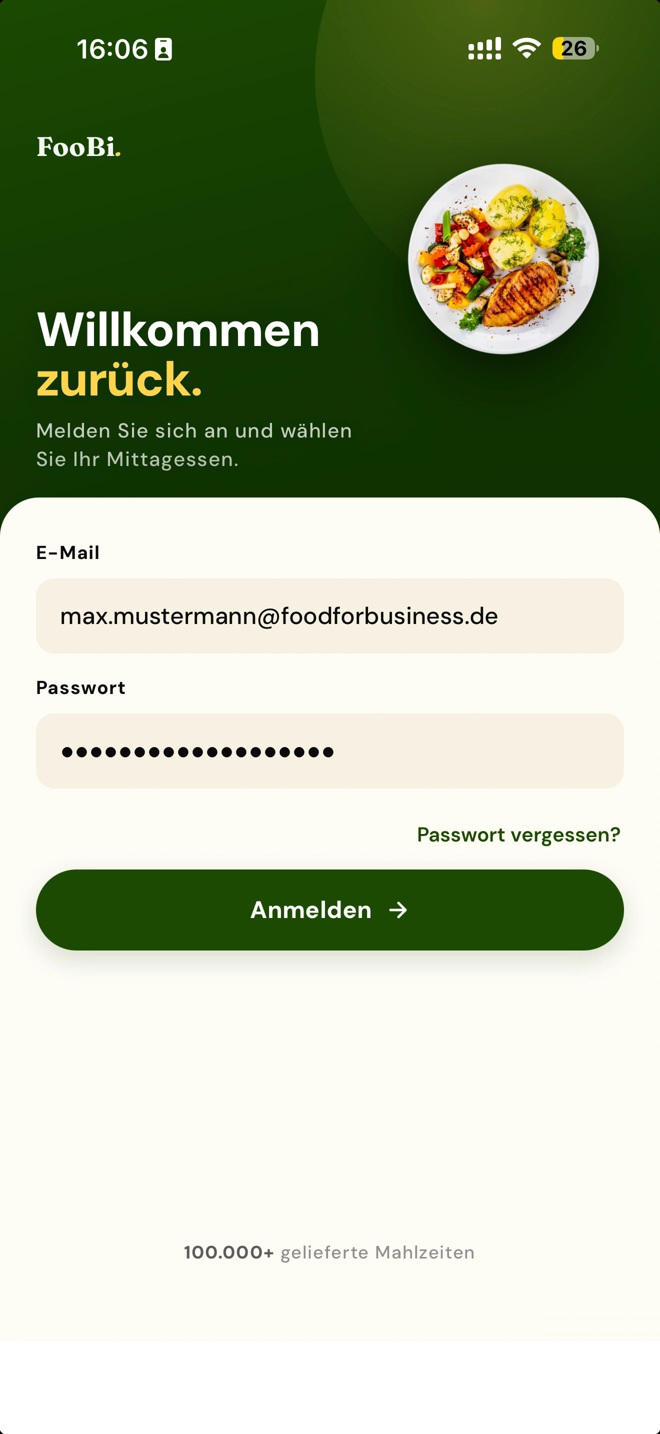Ein Zugang je Person