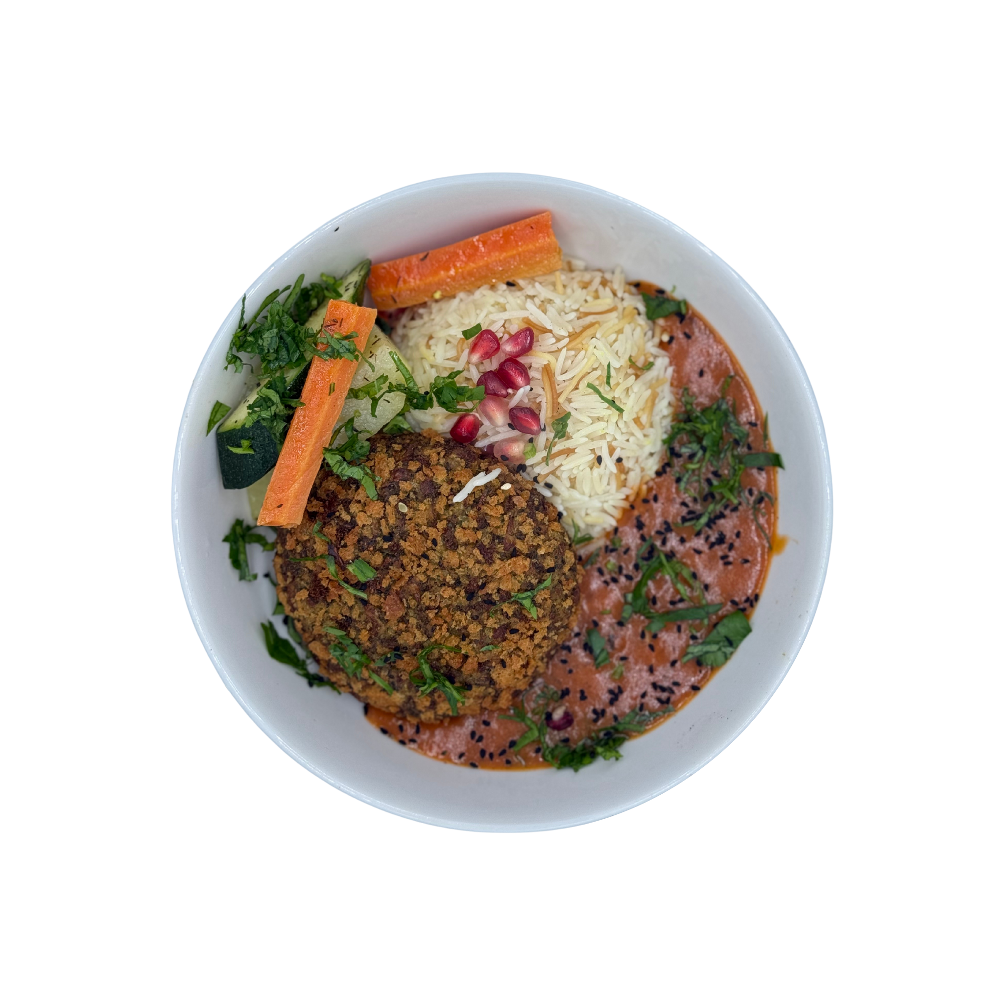 Brokkoli-Steak mit Estragon-Tomatensauce