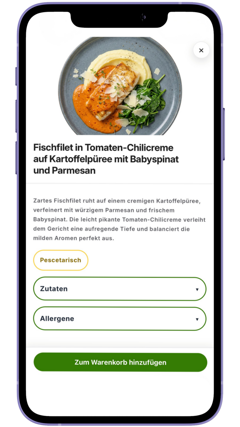 FooBi Webshop auf iPhone