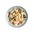 Gnocchi in Lachs-Sahne-Sauce mit Spinat und Tomaten