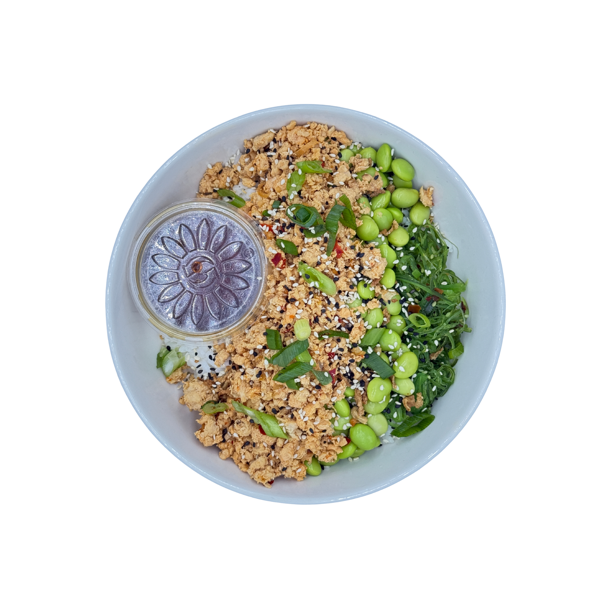 Japanische Huhn-Sushi-Bowl