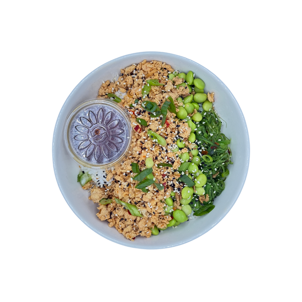 Japanische Huhn-Sushi-Bowl