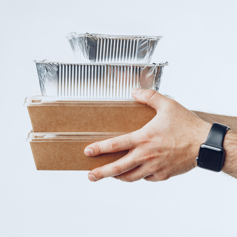 Team beim Mittagessen